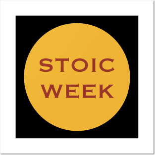 Stoic week Posters and Art